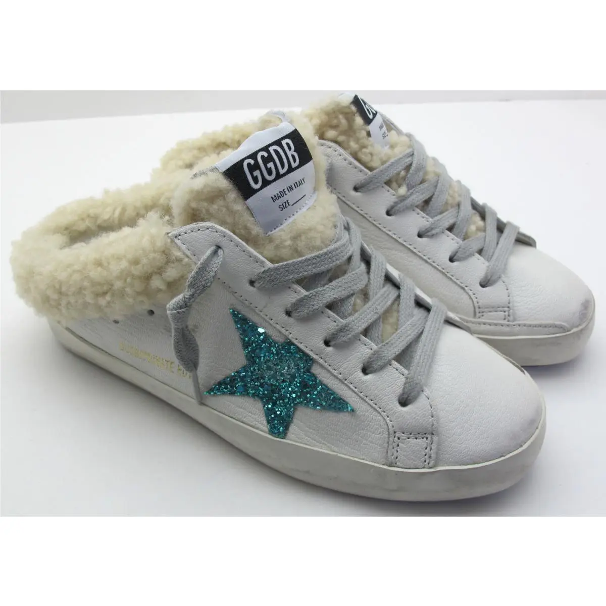 Golden Goose shoes - Super-Star Sabot - Sabot - White (UPC: 8050235231412) 7