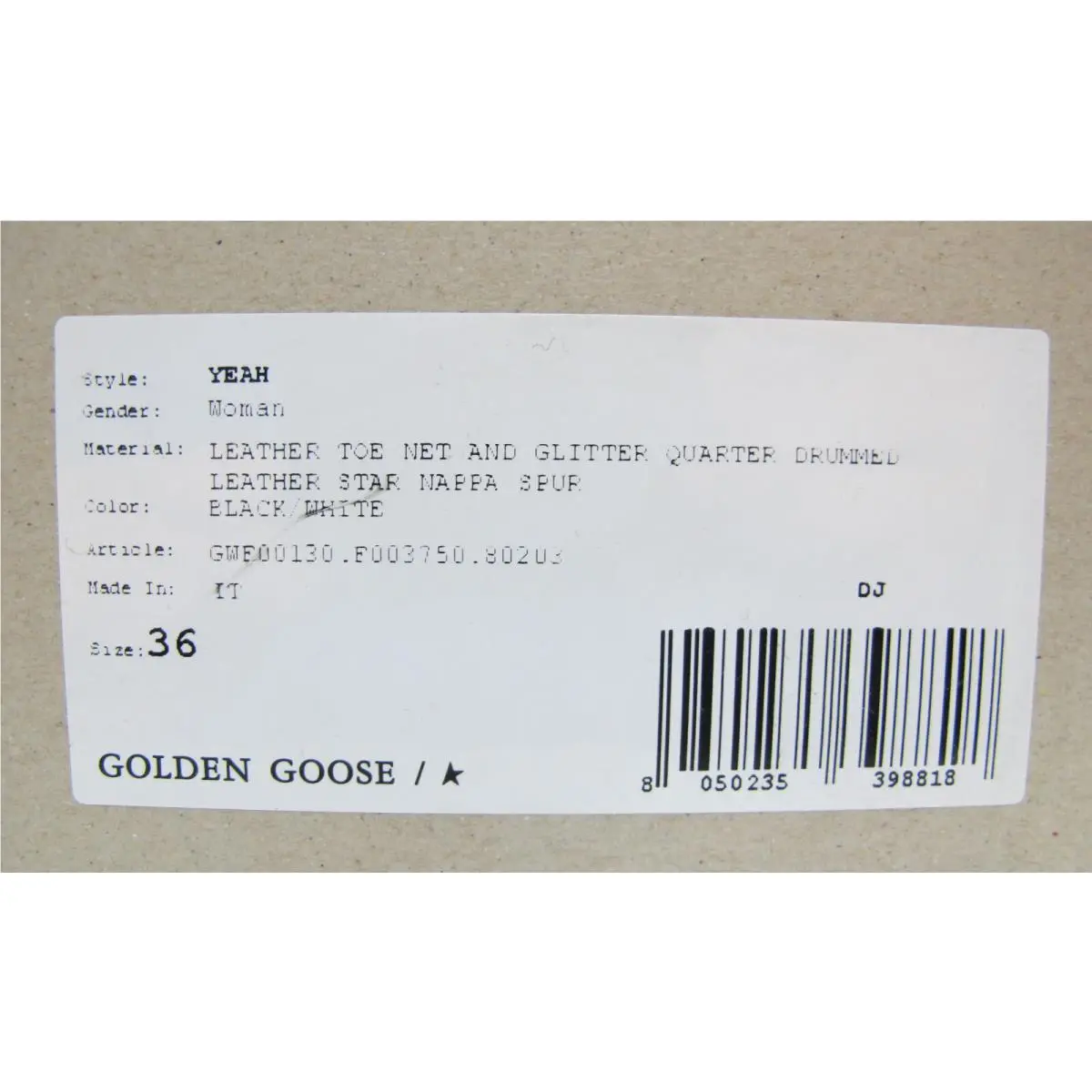 Golden Goose shoes - YEAH - YEAH - Black (UPC: 8050235398818) 15