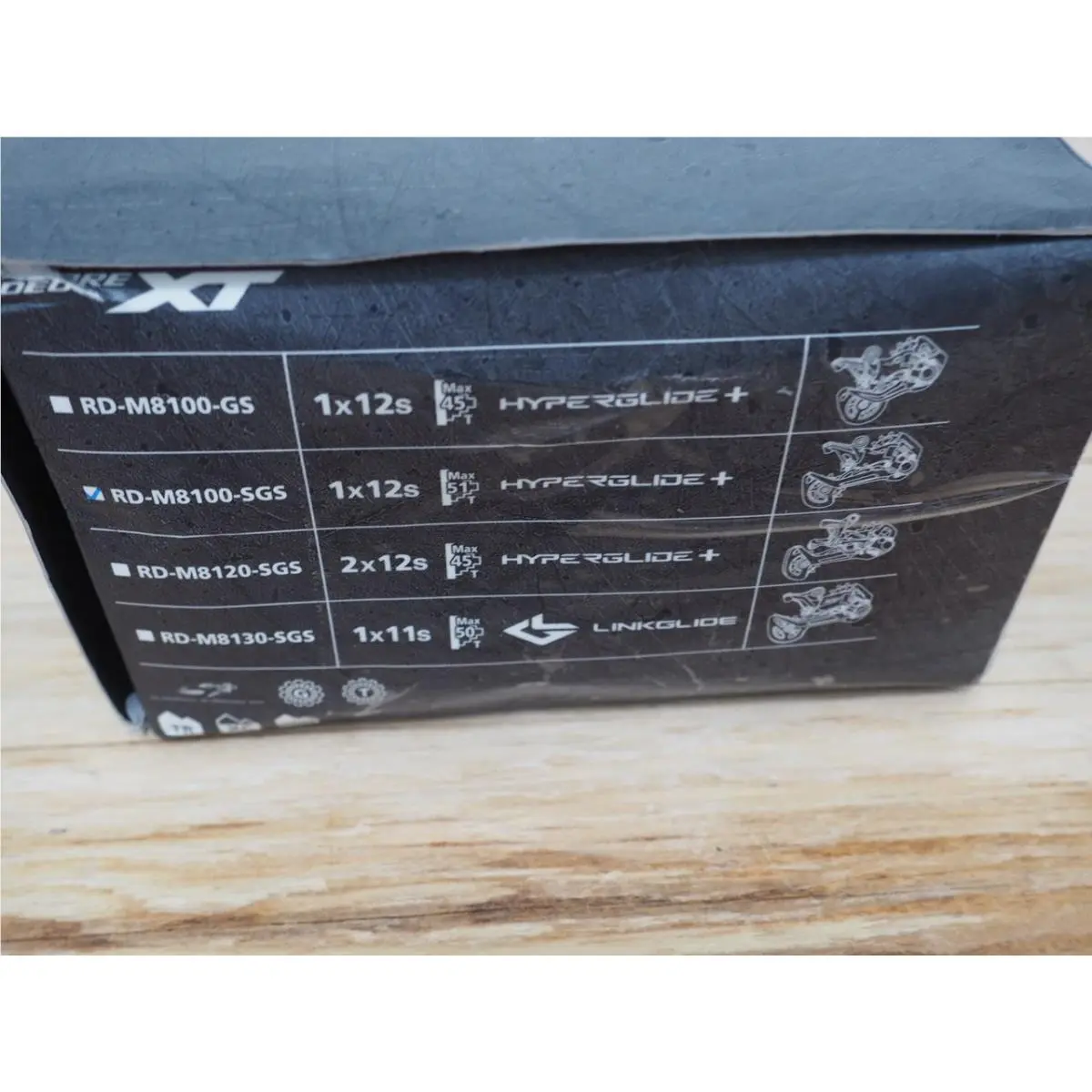 Shimano  - RD-M8100-SGS - RD-M8100-SGS - Black 6
