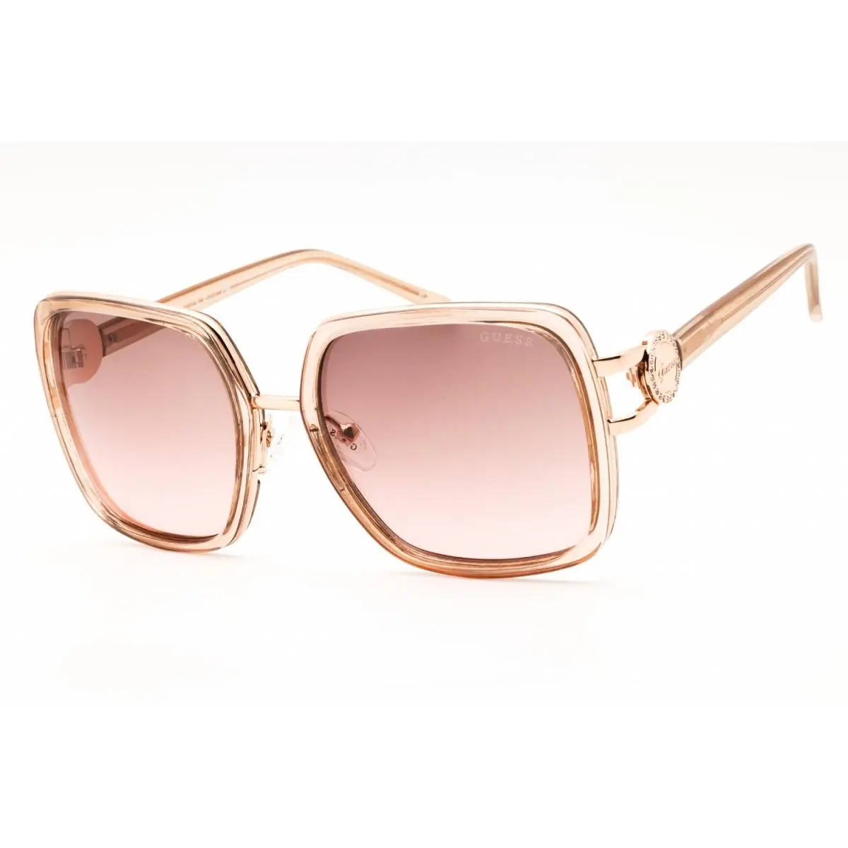 GU00180 57T Shiny Beige/bordeaux Gradient 56-19-135 Sunglasses by Guess