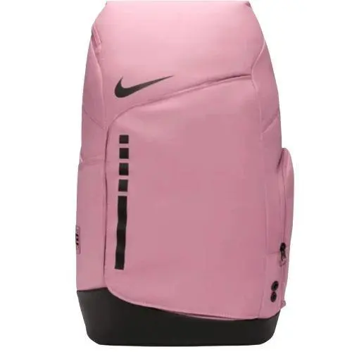 School Gym Sports Bag  Elite Hoops Pro 32L Pink Black Basketball Backpack by Nike