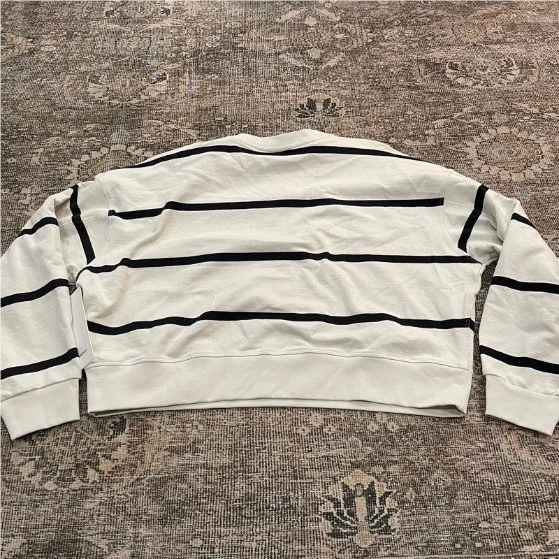Lululemon clothing - Perfectly Oversized Cropped Crew - Perfectly Oversized Cropped Crew - Cream 2