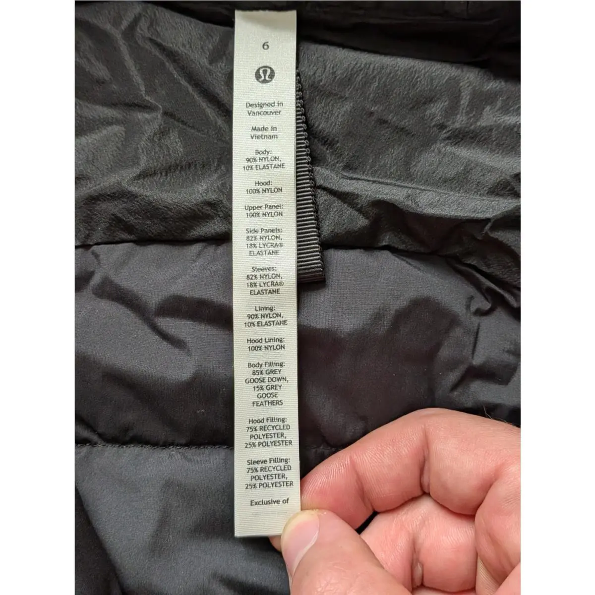 Lululemon clothing - 700 - Black 4