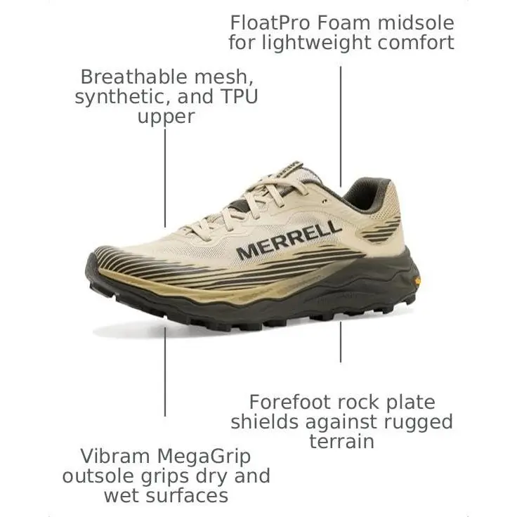 Merrell shoes - Agility Peak 6 - Agility Peak - J00003311 - Burlap 6