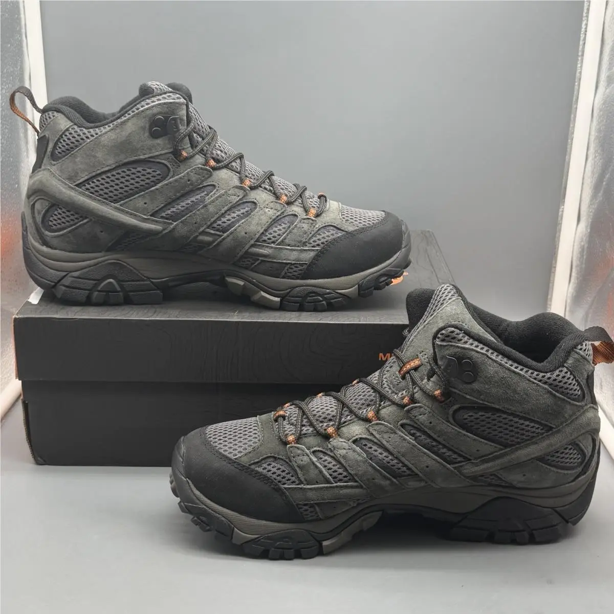 Merrell shoes - Moab 2 Mid Waterproof - Moab Mid Waterproof - J06053 - Gray (UPC: 0884401080515) 1