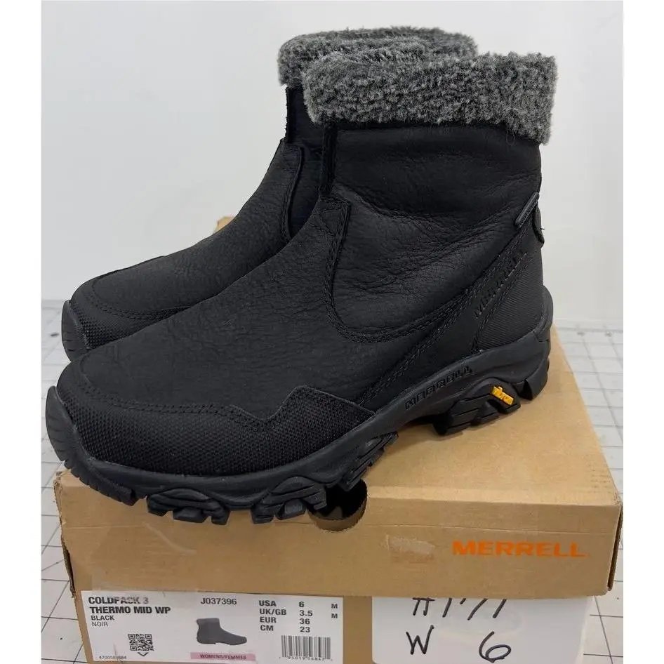 Merrell shoes - Merrell Coldpack 3 Thermo - Coldpack Thermo - Black (UPC: 195019568471) 4