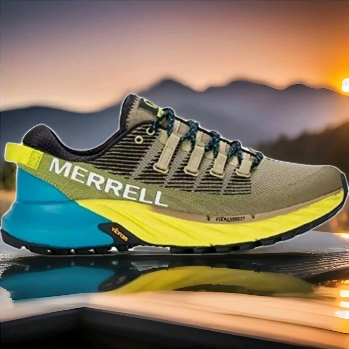 Merrell shoes - MERRELL agility peak 4 - agility peak - j067461 - Multicolor (UPC: 195018934079) 3