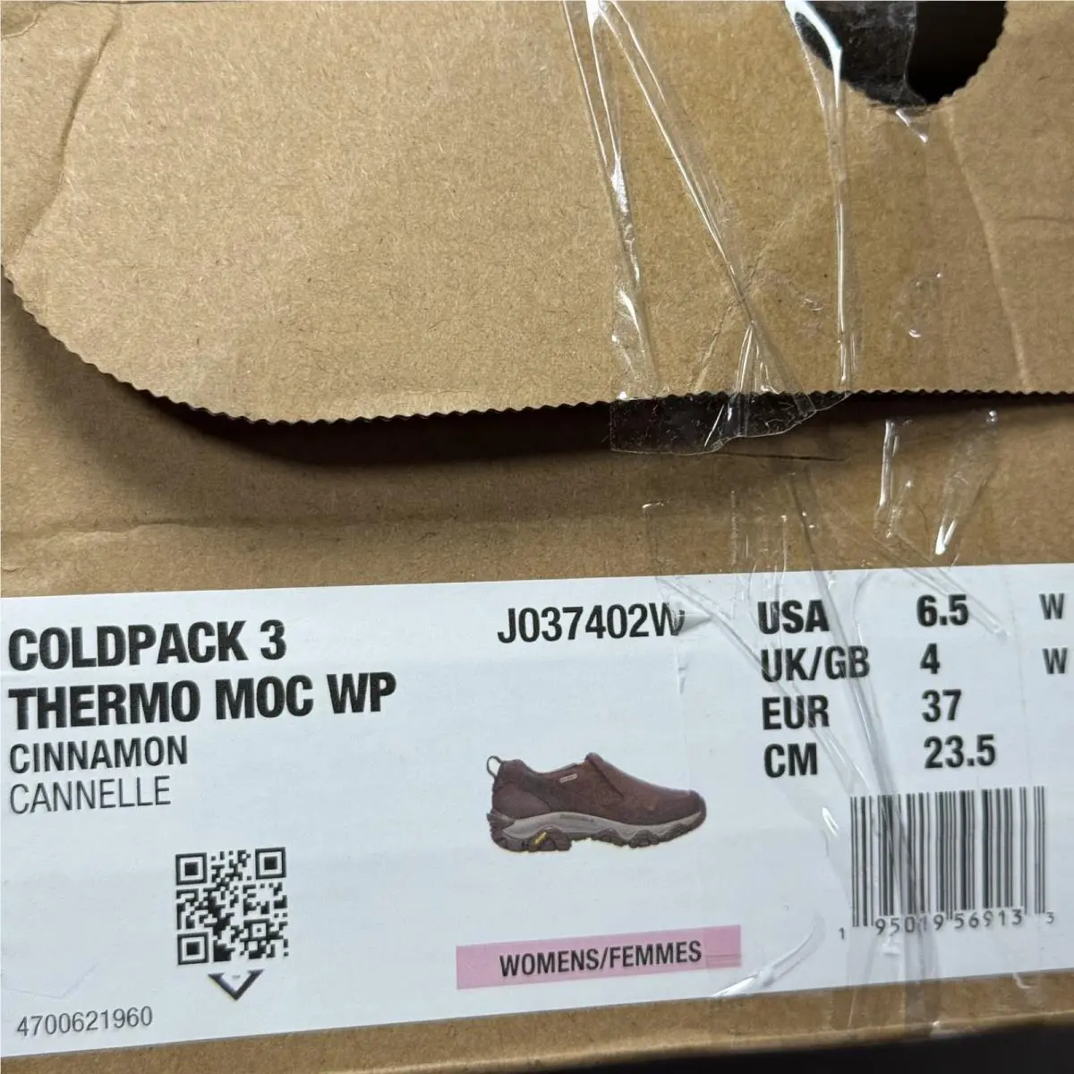 Merrell shoes - Merrell Coldpack 3 Thermo Moc WP - J037402W - Brown 1