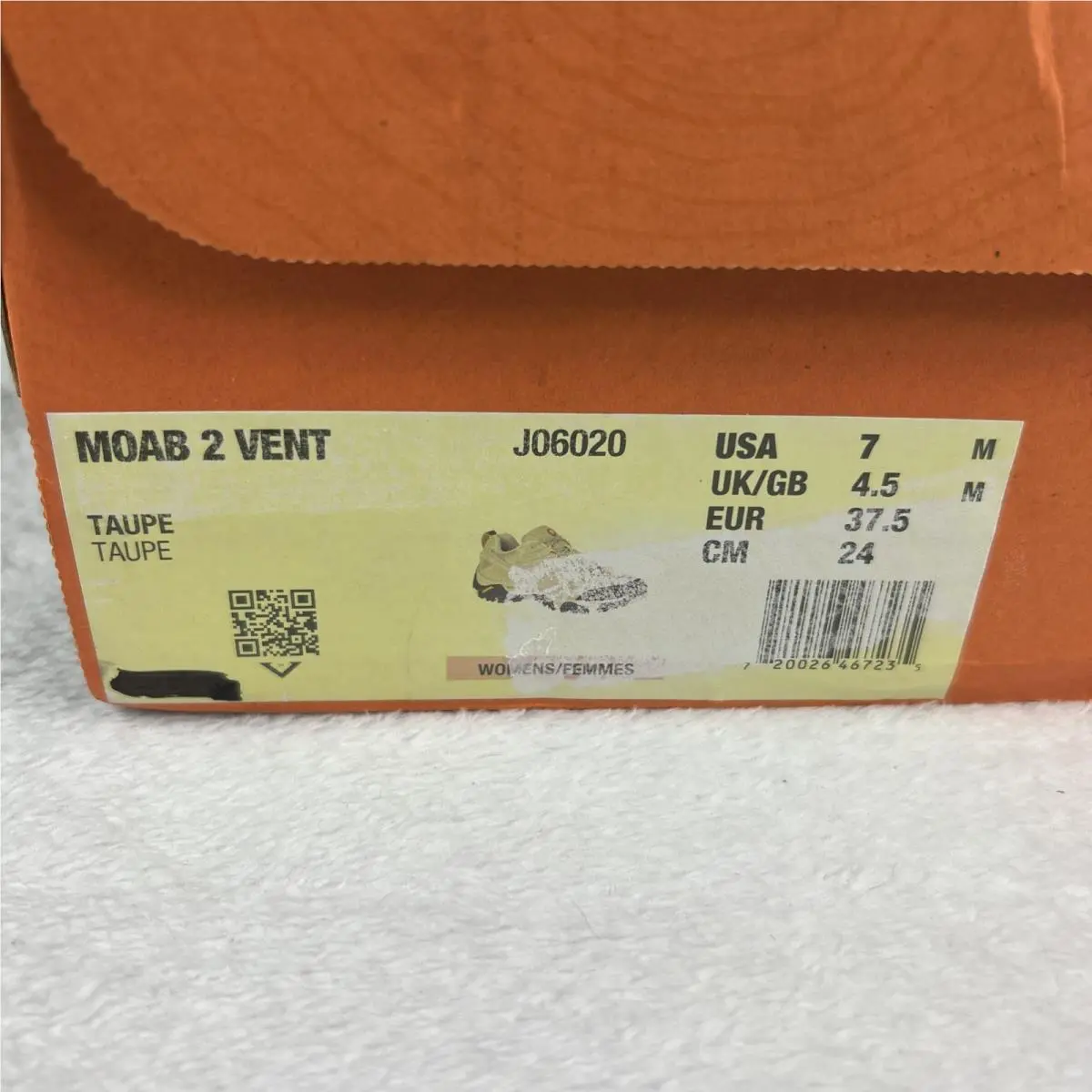 Merrell shoes - J06020 - J06020 - Taupe 11