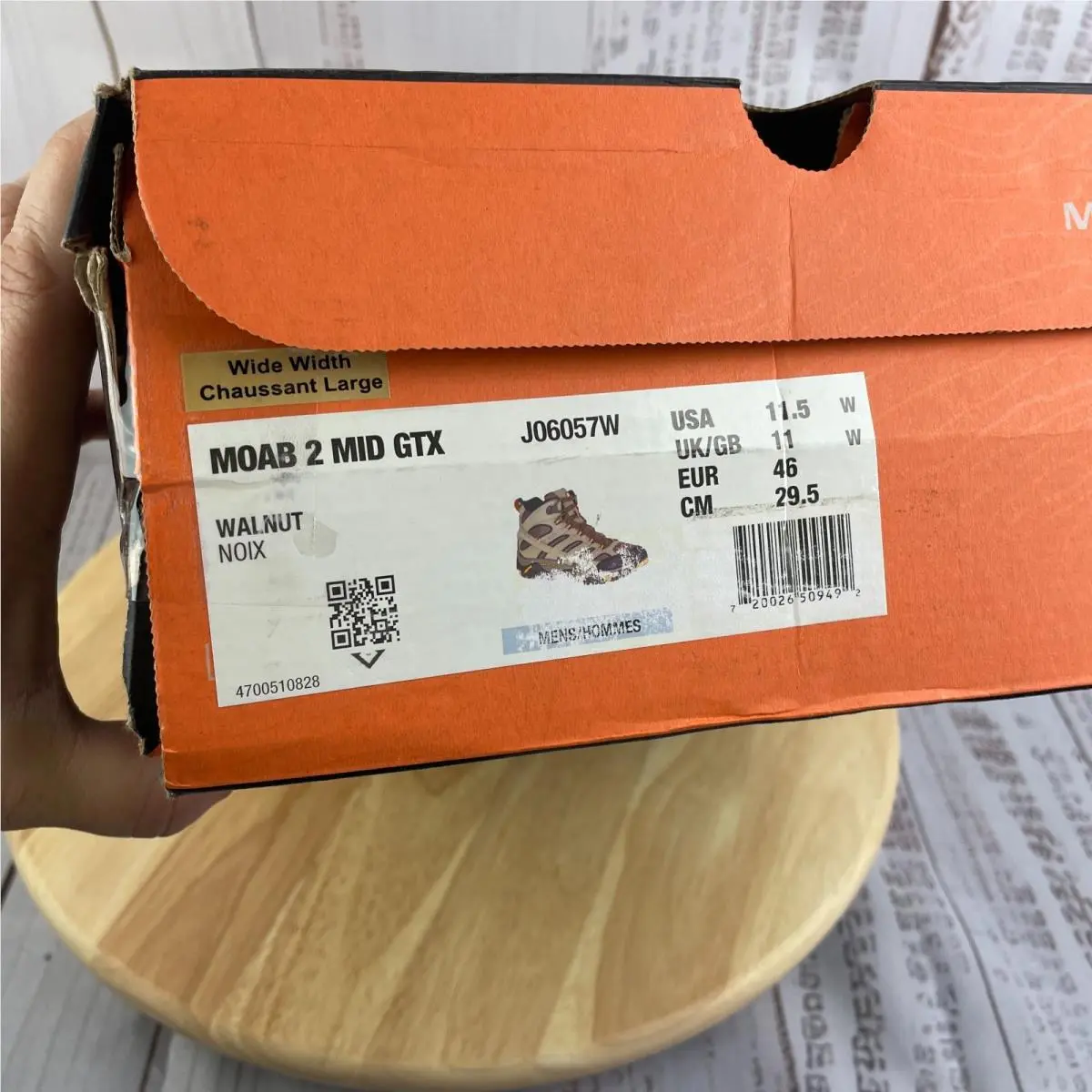 Merrell shoes - Moab 2 Mid GTX - Moab Mid GTX - Brown (UPC: 720026509492) 8