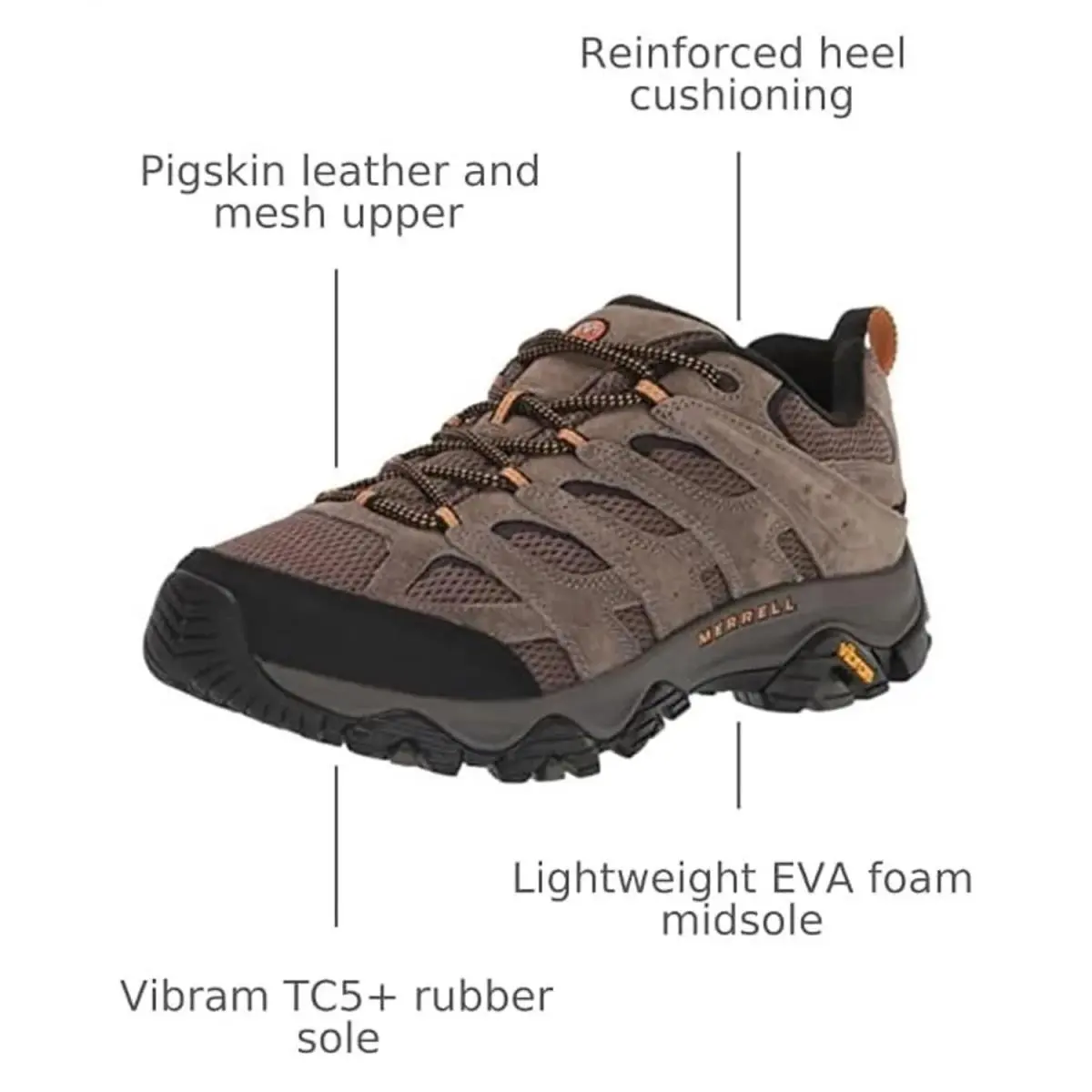 Merrell shoes - Athletic - Athletic - Walnut (UPC: 194713942419) 0