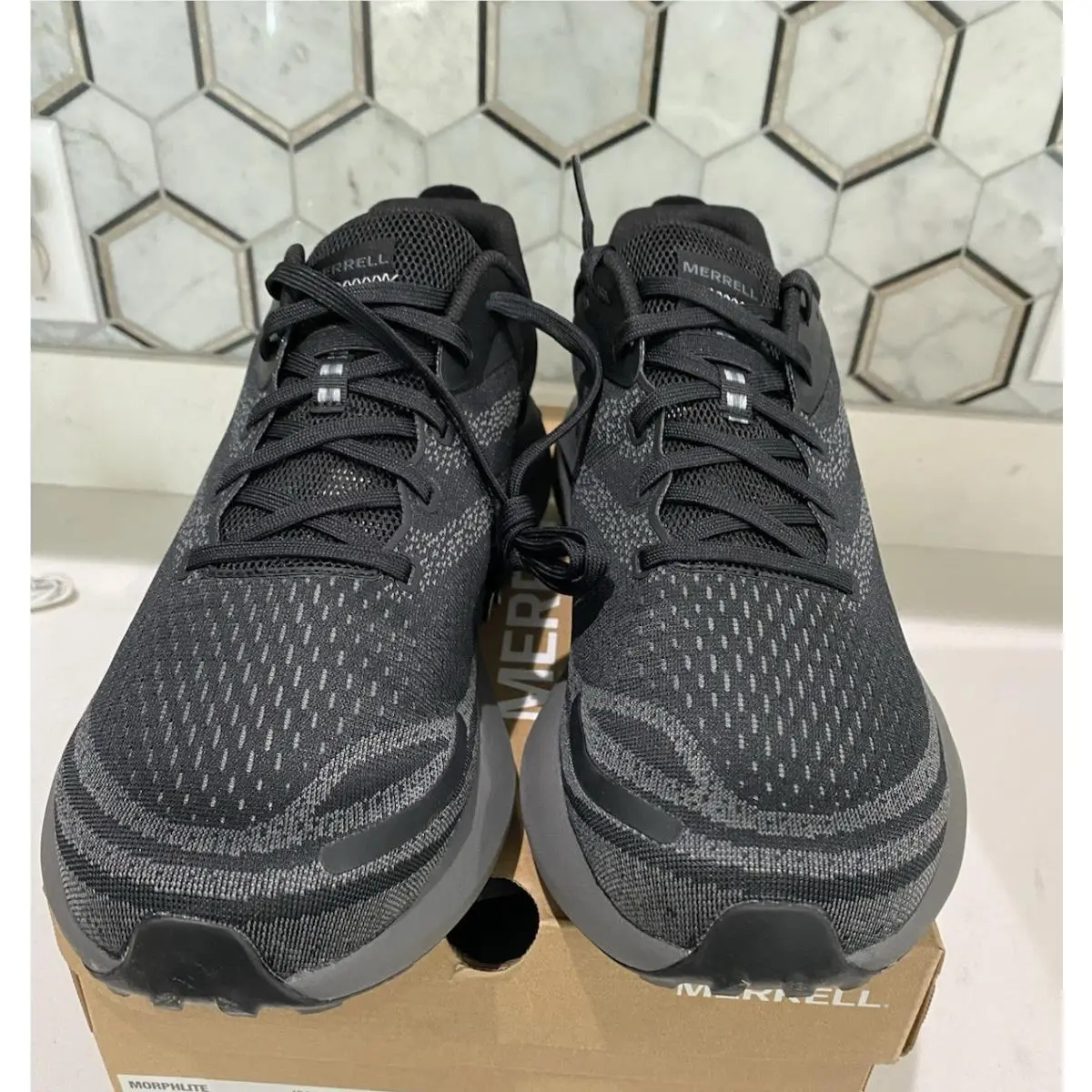 Merrell shoes - Merrelll Morphlite - Morphlite - Black/Asphalt 0