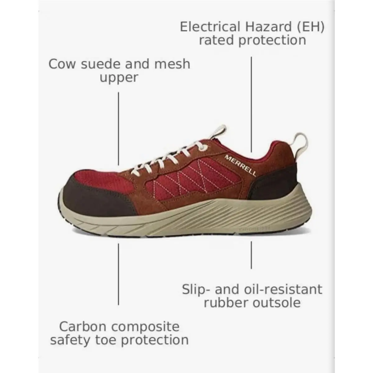 Merrell shoes - Red 1