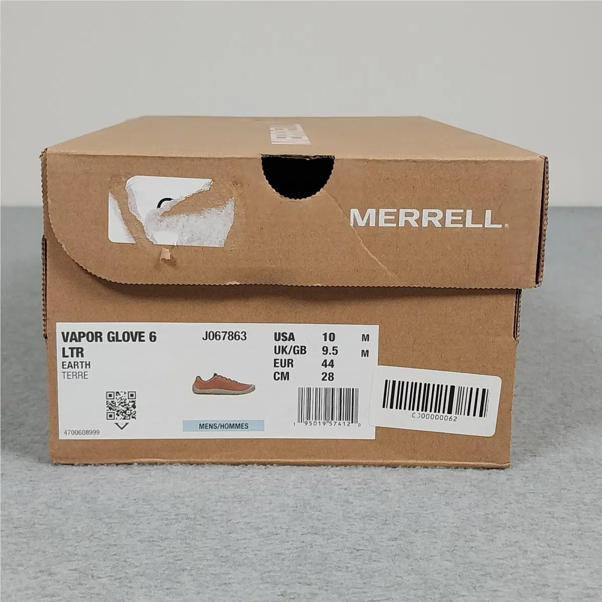 Merrell shoes - Vapor Glove 6 LTR - Vapor Glove LTR - 001041 - Brown 10