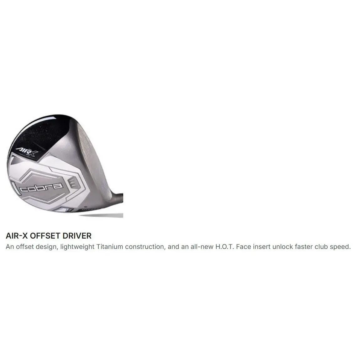 Cobra  - Cobra Golf Air-X 2 - Golf - Black 8