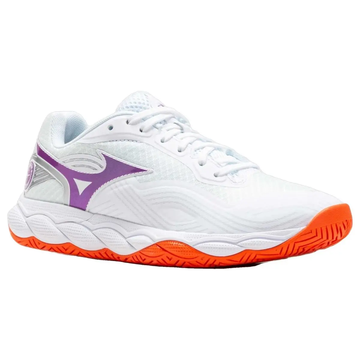 Mizuno shoes - Mizuno Wave Enforce Court 2 Ac - 550131006L - White/Dahlia 10