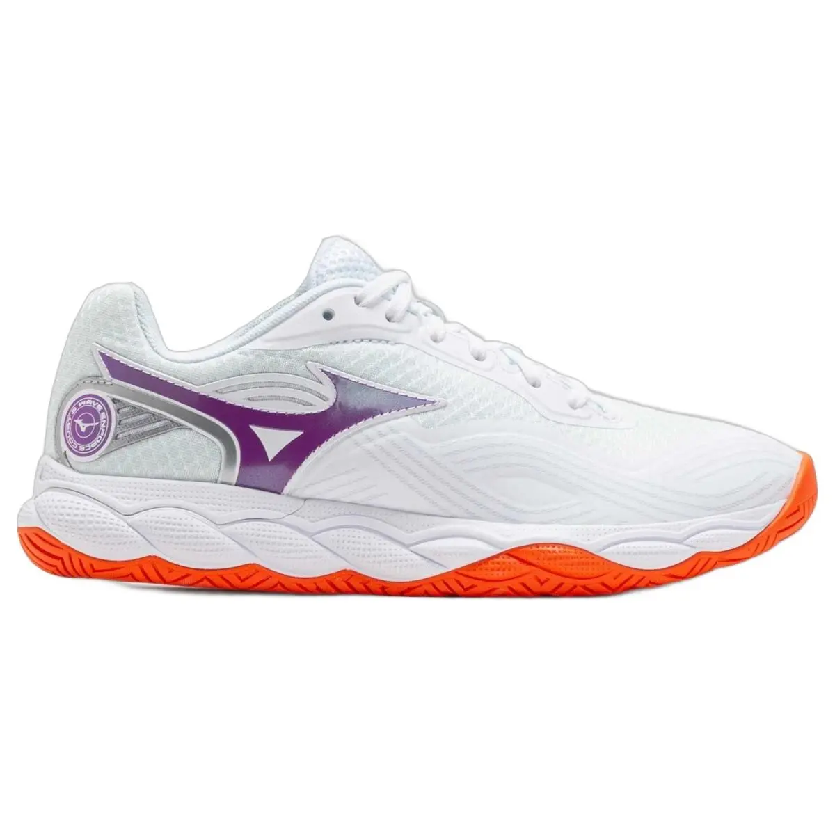 Mizuno shoes - Mizuno Wave Enforce Court 2 Ac - 550131006L - White/Dahlia 6