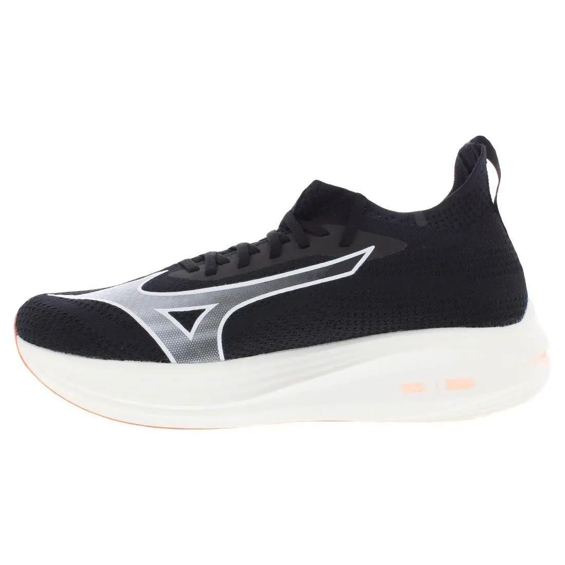 Mizuno shoes - Black/White/Fiery Coral 5