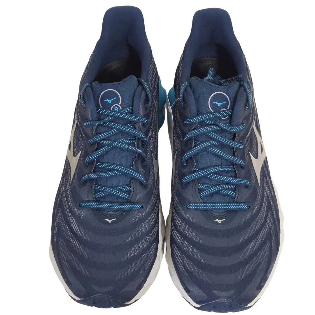 Mizuno shoes - Wave Sky 8 - Wave Sky - Blue (UPC: 889961670084) 2