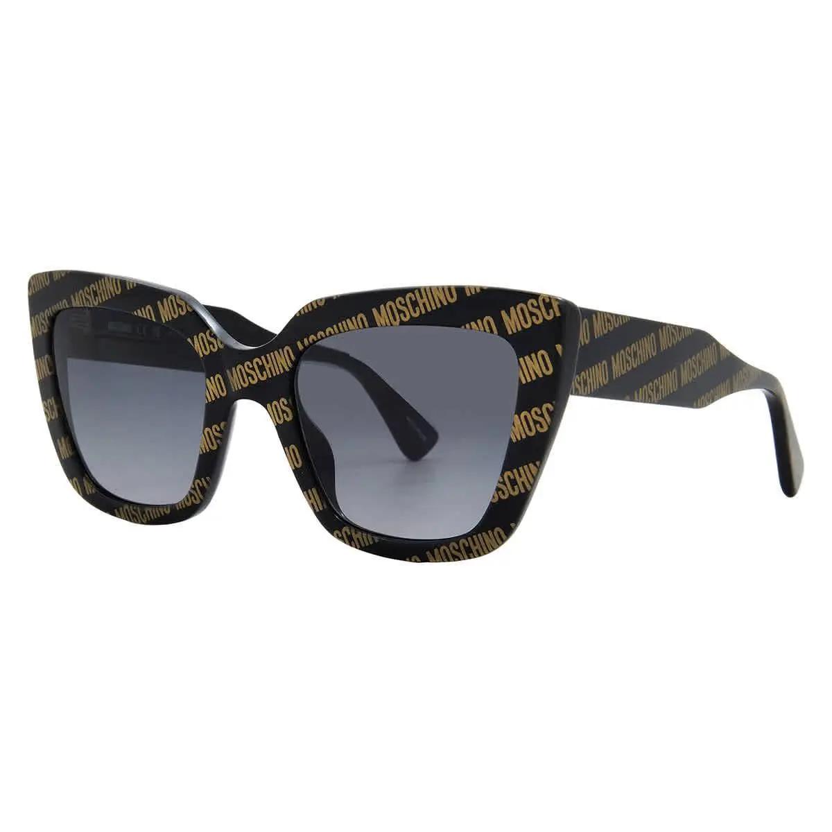 Grey Shaded Cat Eye Ladies Sunglasses MOS148/S 07RM/9O 51 by Moschino