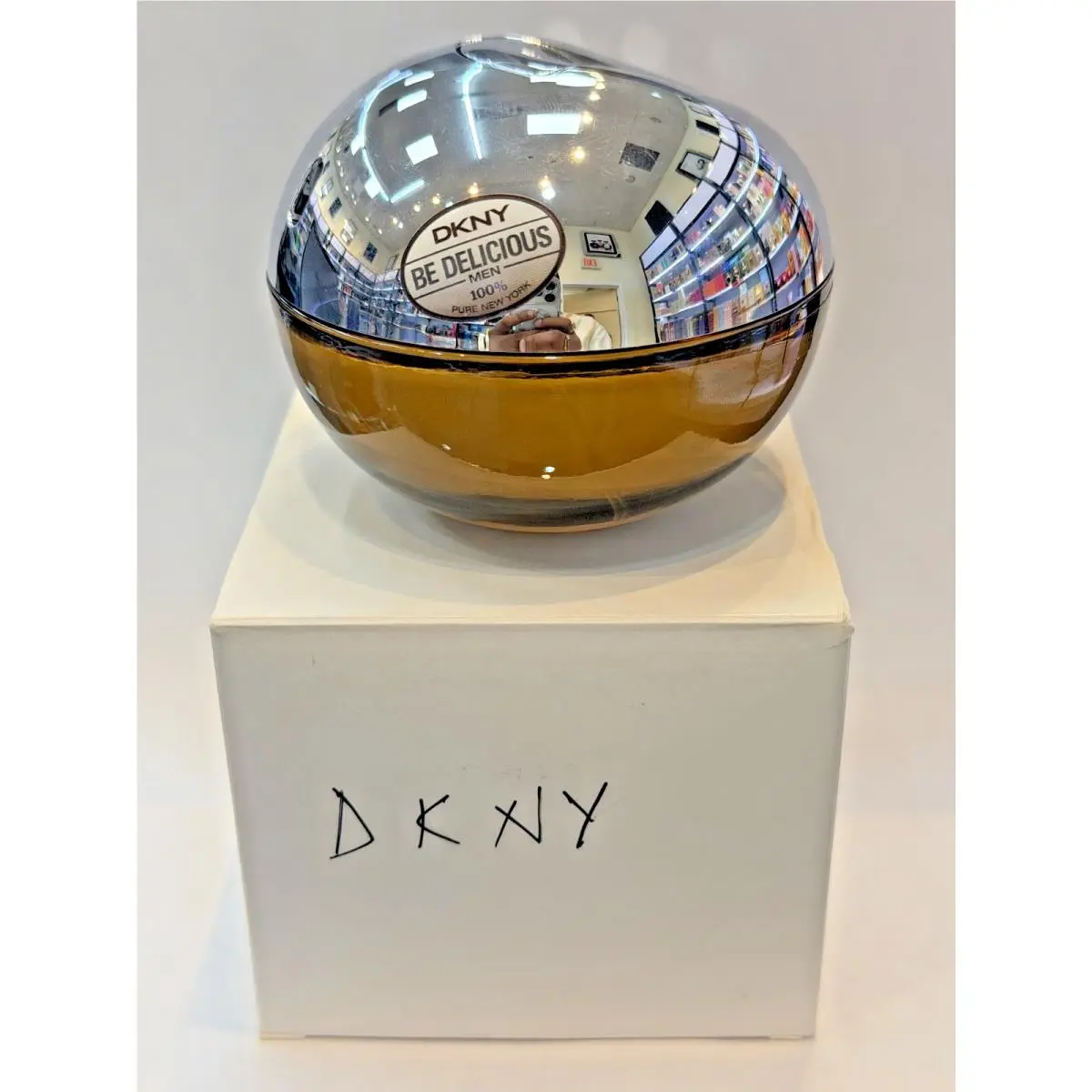 Dkny BE Delicious Men Donna Karan New York 3.4oz / 100ML Edt Spray White Box