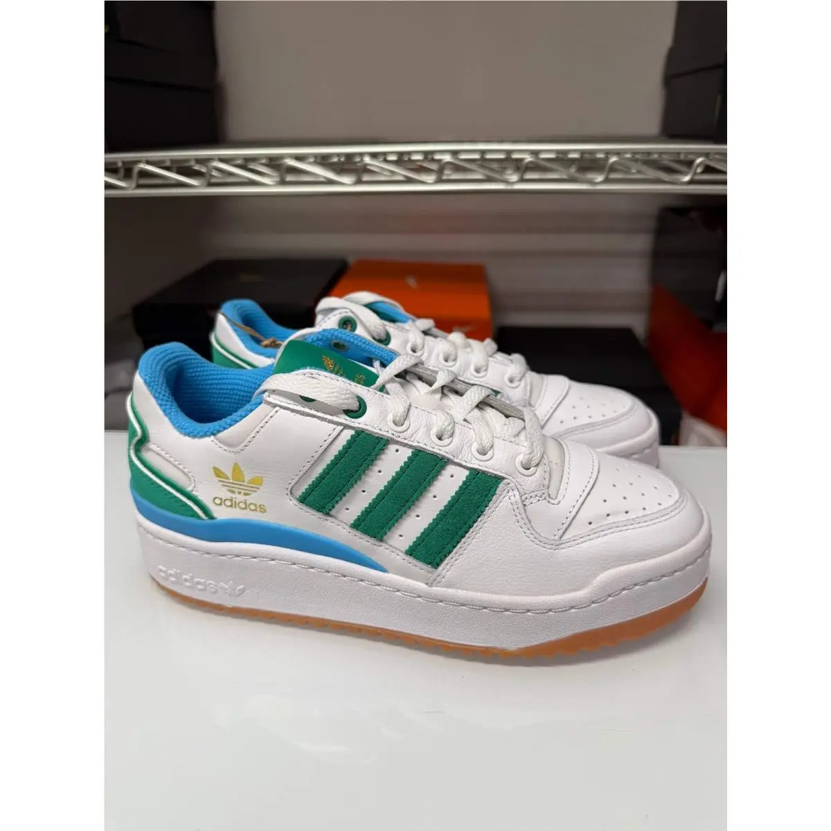 Adidas shoes - Green, White 0