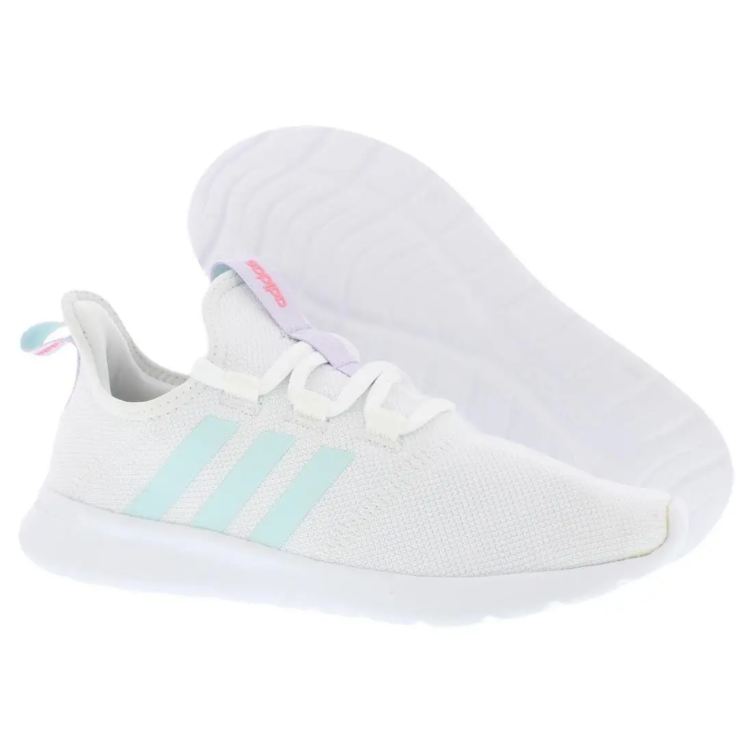 Adidas Cloudfoam Pure 2.0 Womens Shoes - White/Mint White/Mint, Main: White