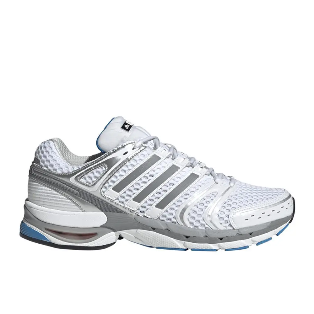 Adidas Adistar Control 5 Mens Silver White Sneakers Casual Shoes JQ4163
