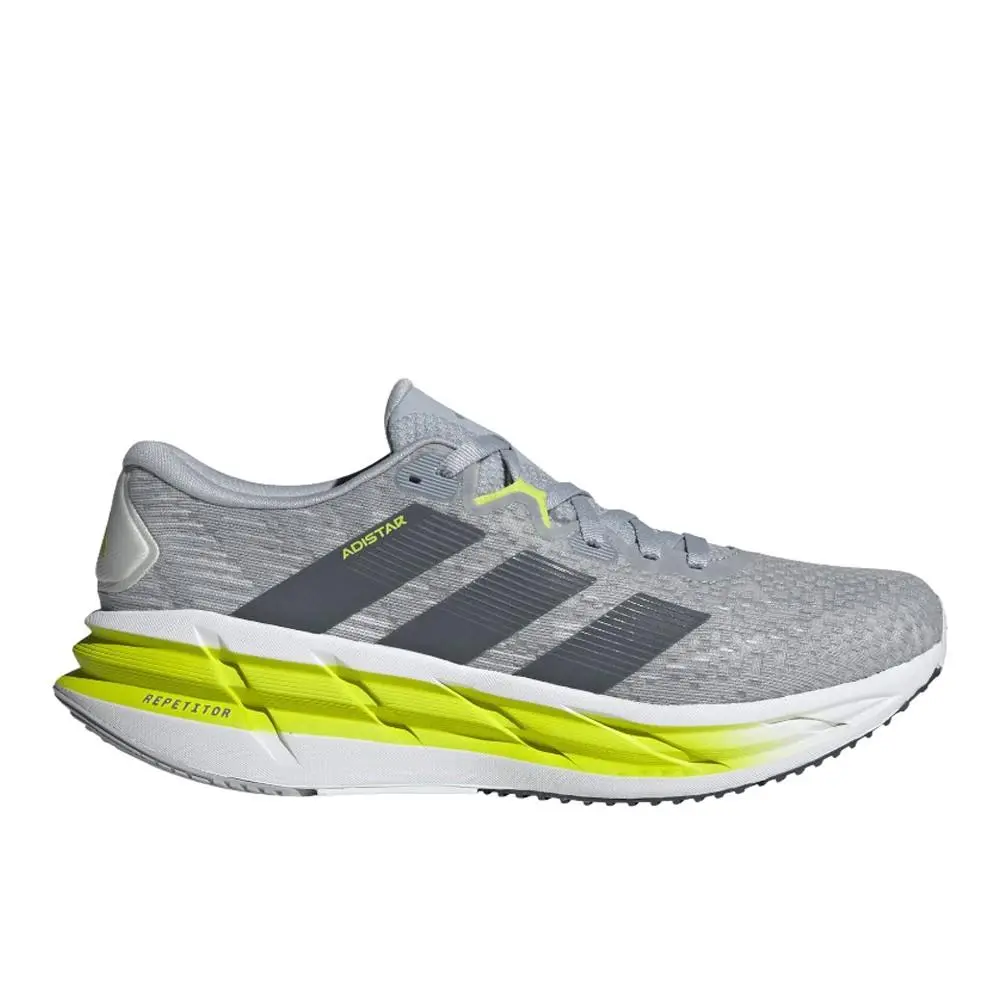Adidas Adistar 4 Running Mens Grey Sneakers Athletic Shoes JR0314
