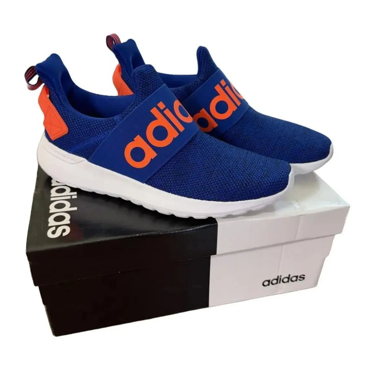 Adidas shoes - adidas Lite Racer Adapt K - EG1367 - Collegiate Royal/Solar Orange/Cloud White 6