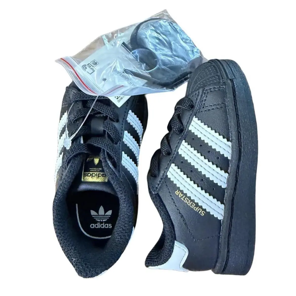 Adidas shoes - adidas superstar - superstar - EF5396 - Black/White/Black 9