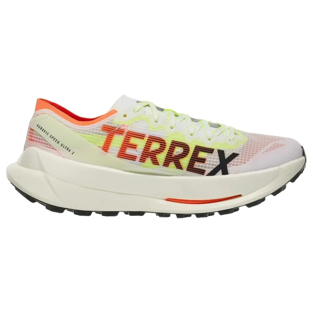 Adidas shoes - Terrex Agravic Speed Ultra 2 - JS3534 - White/Black/Orange 6