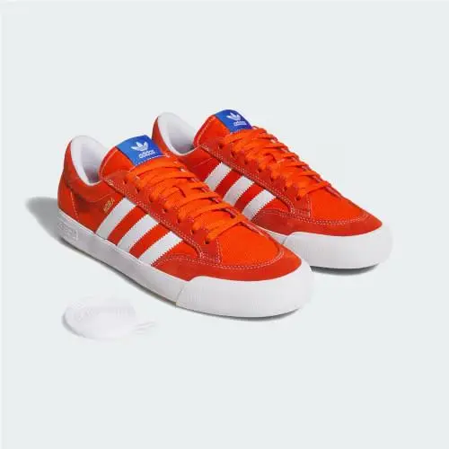 Adidas shoes - Collegiate Orange / Cloud White / Gum 6