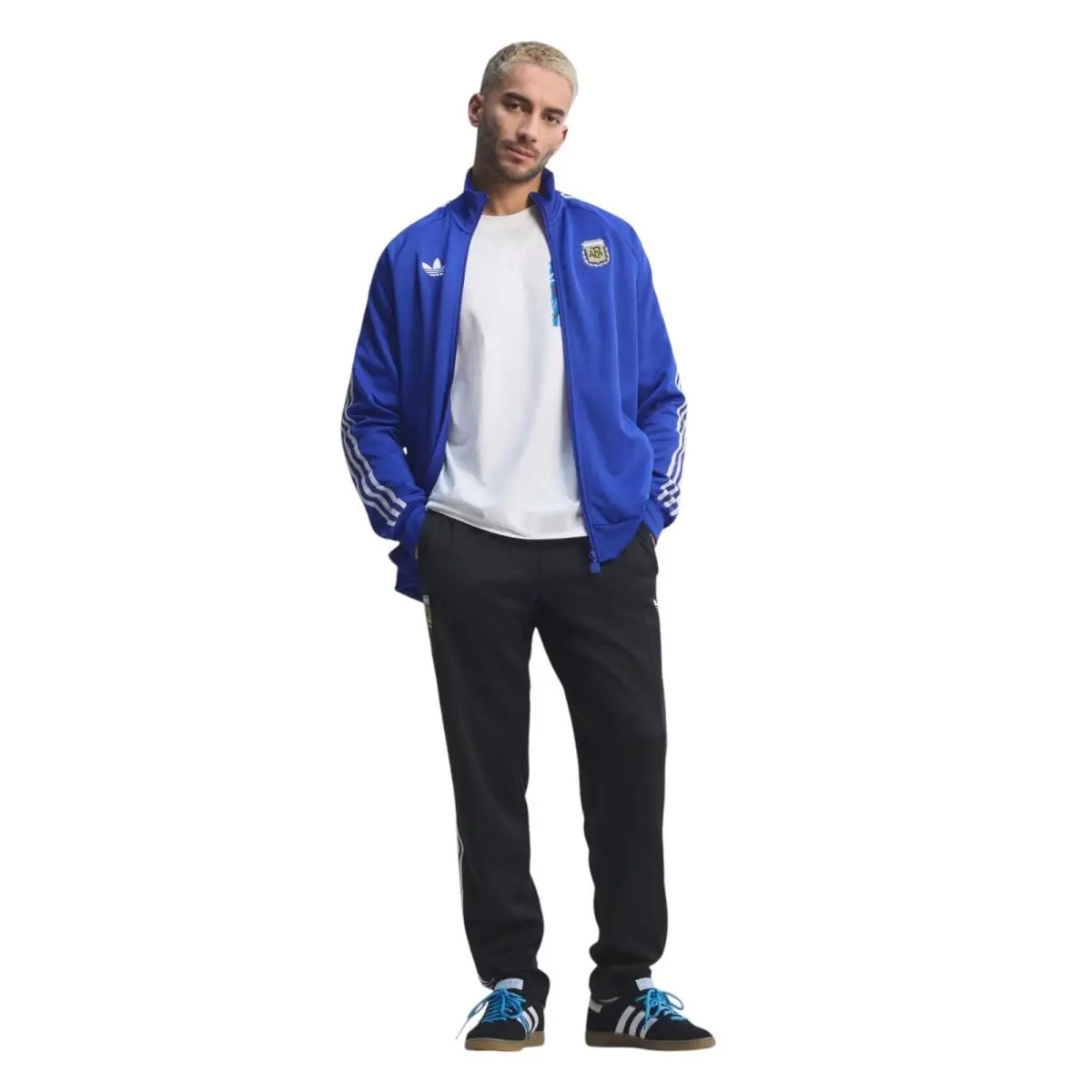 Adidas clothing - Argentina Track Suit - Argentina Track Suit - Blue & Black 13