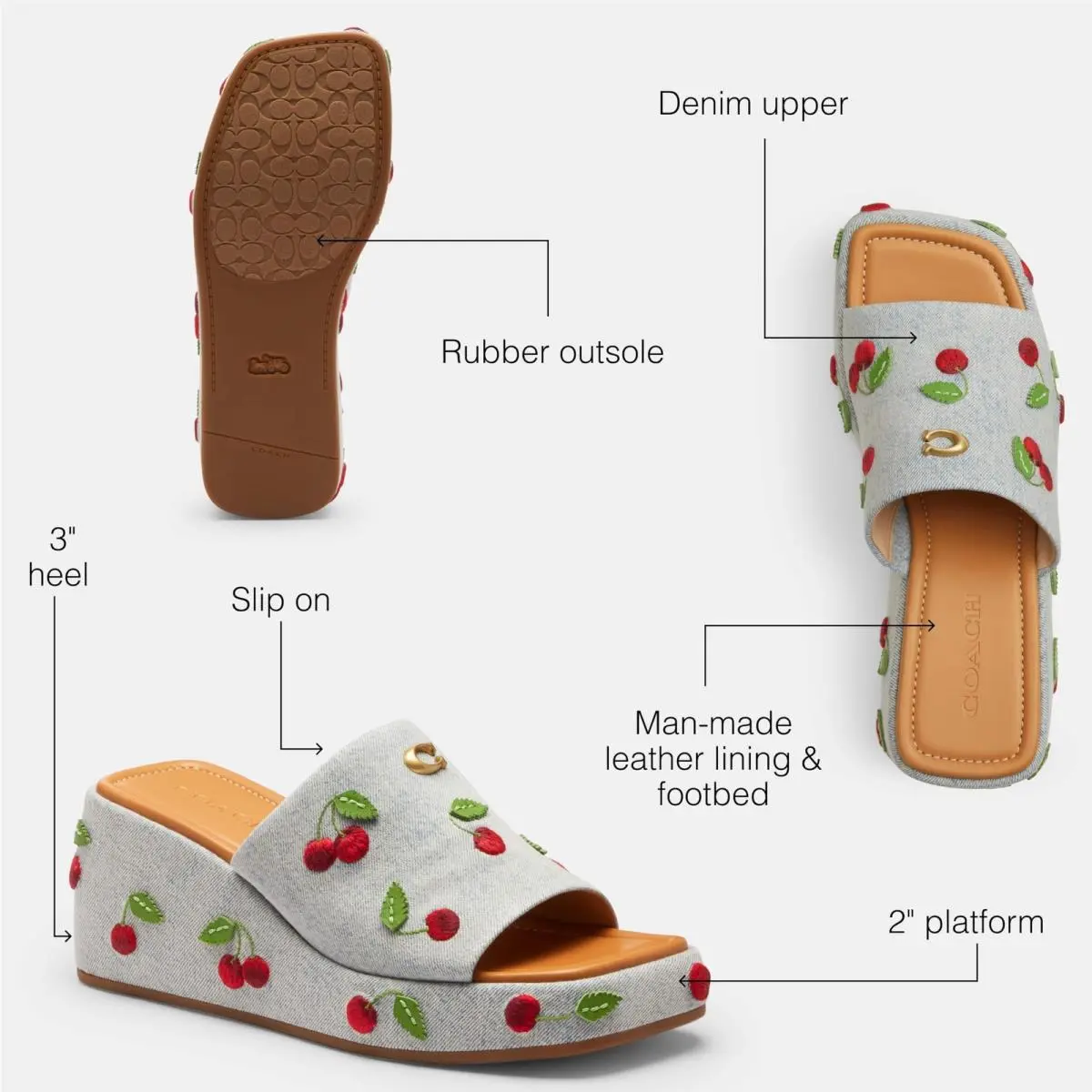 Coach shoes - CEE89 DEI - DEI - CEE89 DEI - Denim Multi 8