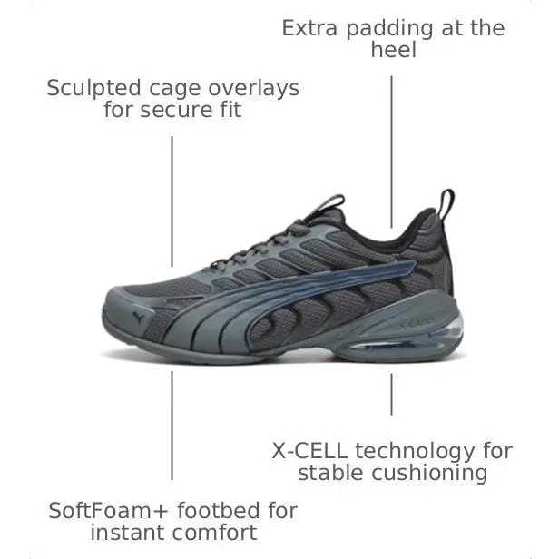 Puma shoes - 31258909 - 31258909 - cool dark gray-puma black 60