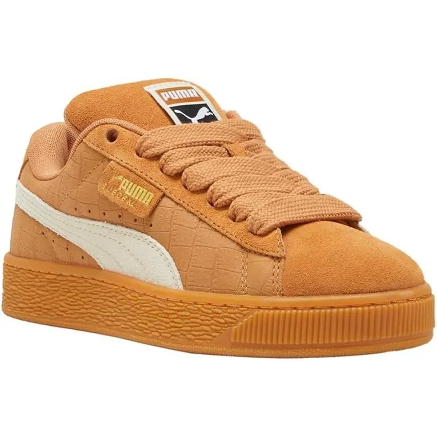 Puma shoes - PUMA Suede XL Elevated - Suede Elevated - Caramel Latte- Gum 5