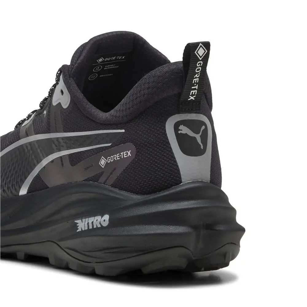 Puma shoes - PUMA Voyage Nitro 4 GoreTex Waterproof Trail Running Shoe - 31104301 - Black 5
