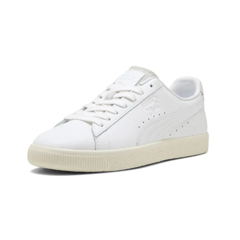 Puma shoes - PUMA Clyde Premium Lace Up - 39483401 - White 6