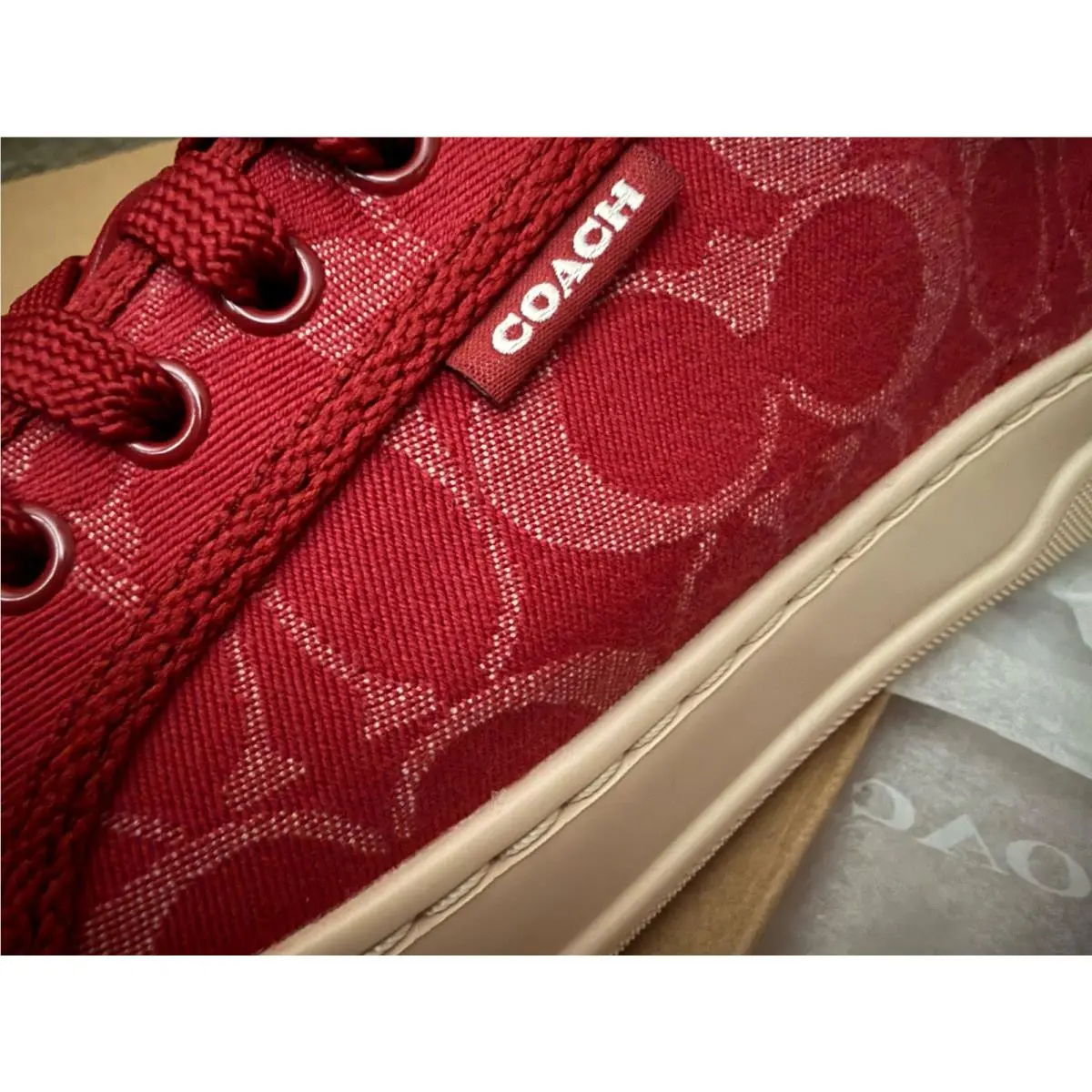 Coach shoes - Coach Monogram - Monogram - CDE35 - Red 9