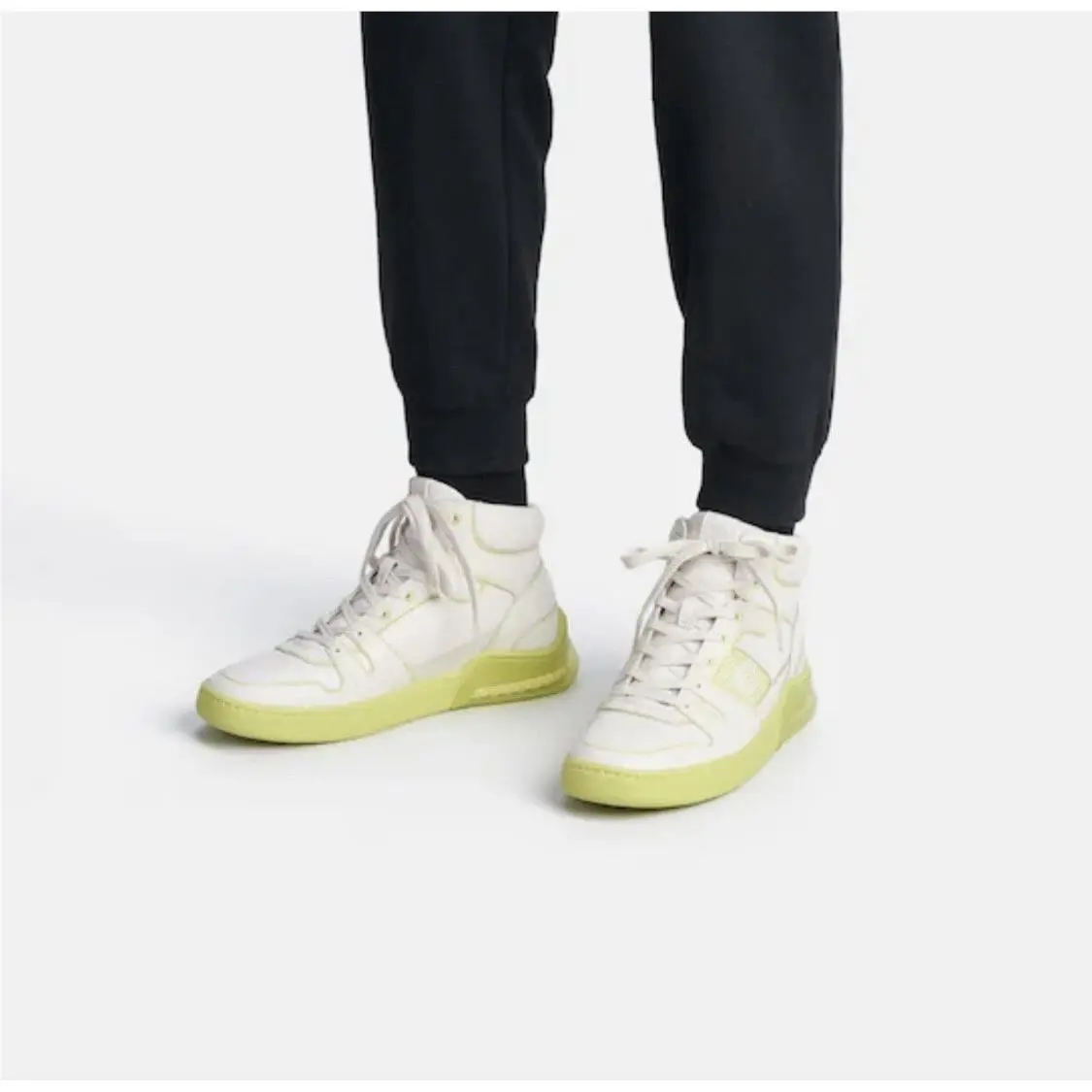 Coach shoes - CA361 - CA361 - Chalk/Keylime (UPC: 0195031520112) 4