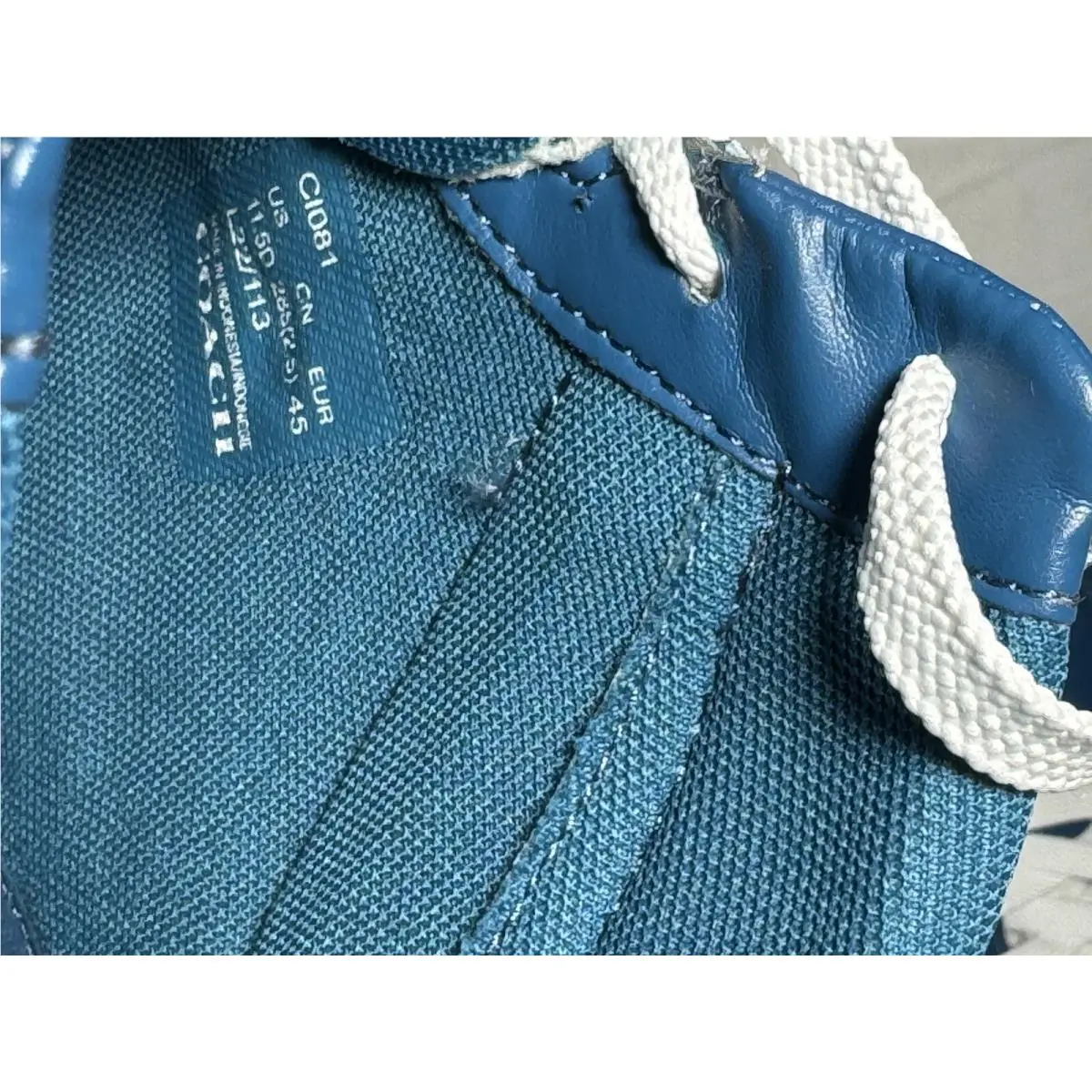 Coach shoes - Coach Clip Court - Clip Court - C1081 - Blue 8