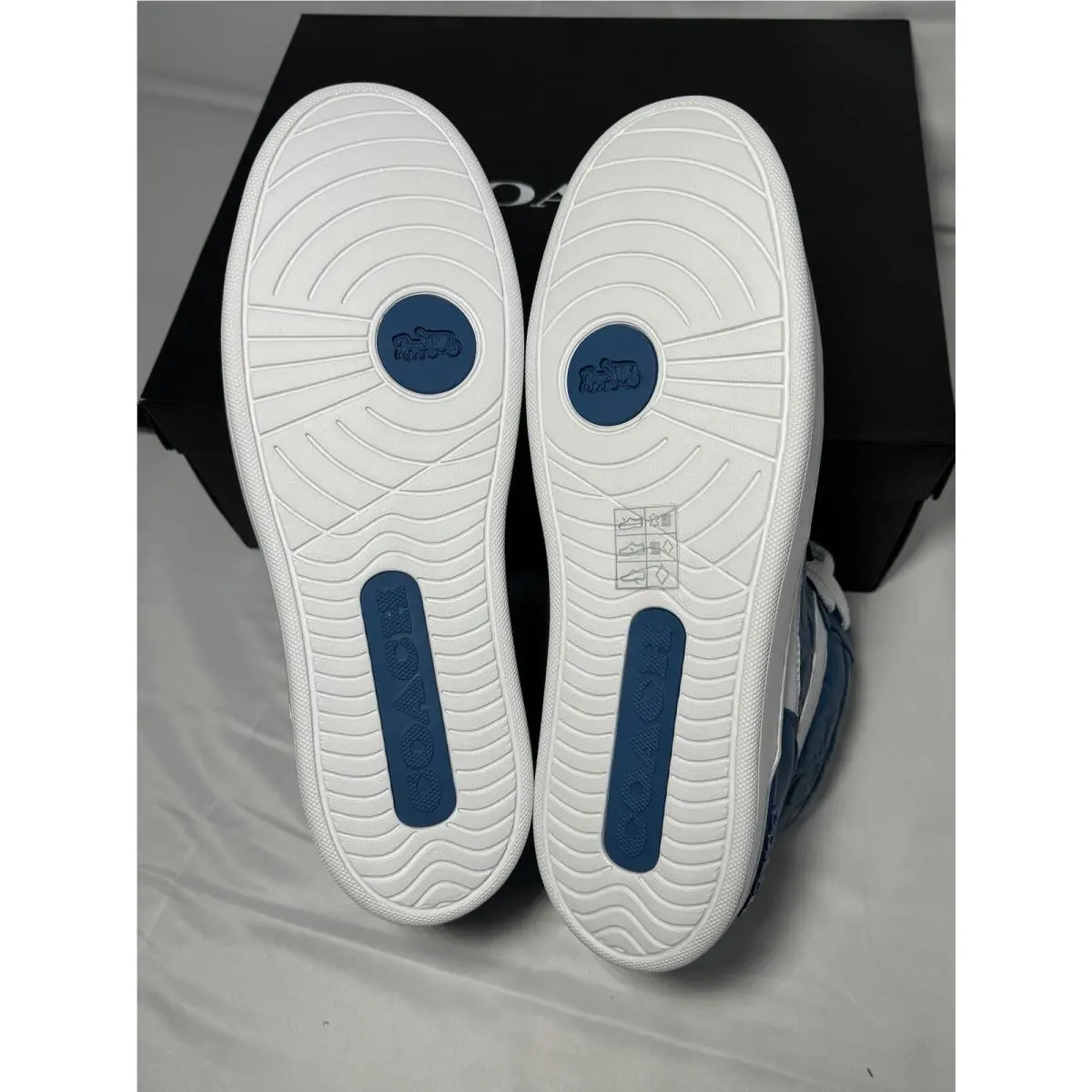 Coach shoes - Coach Clip Court - Clip Court - C1081 - Blue 7