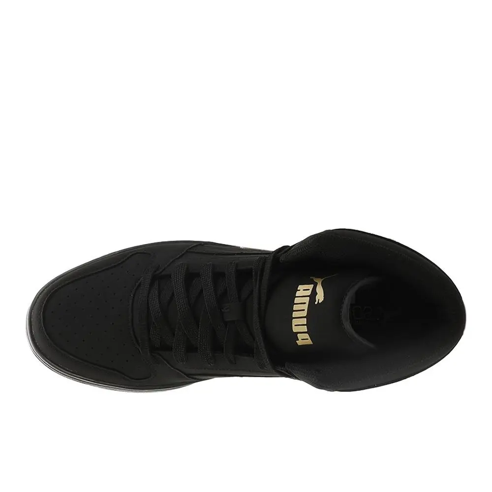 Puma shoes - PUMA Rebound Layup Nubuck Lace Up - 38127706 - Black 10