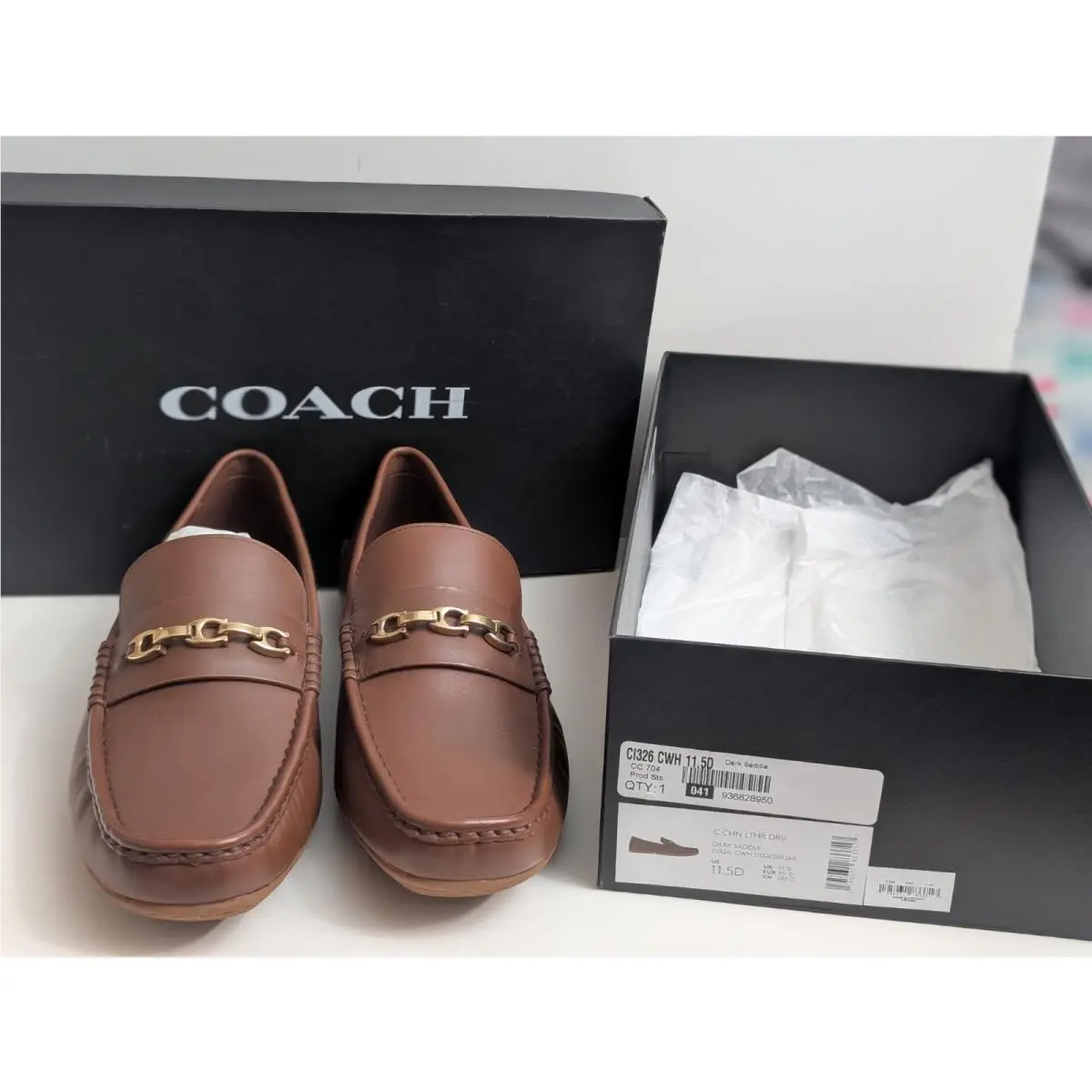 Coach shoes - DARK SADDLE (UPC: 195031833717) 3