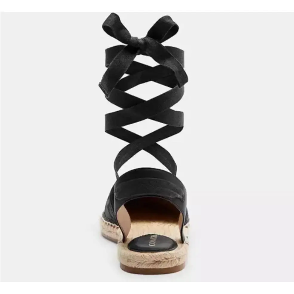 Coach shoes - Coach Connie Espadrille - Connie Espadrille - CT035 - Black/Smoke/Coal (UPC: 0196395295692) 1