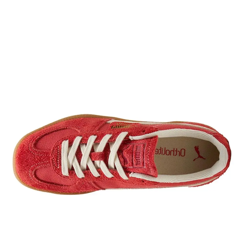 Puma shoes - PUMA Palermo Vintage Lace Up - 40078317 - Red 2