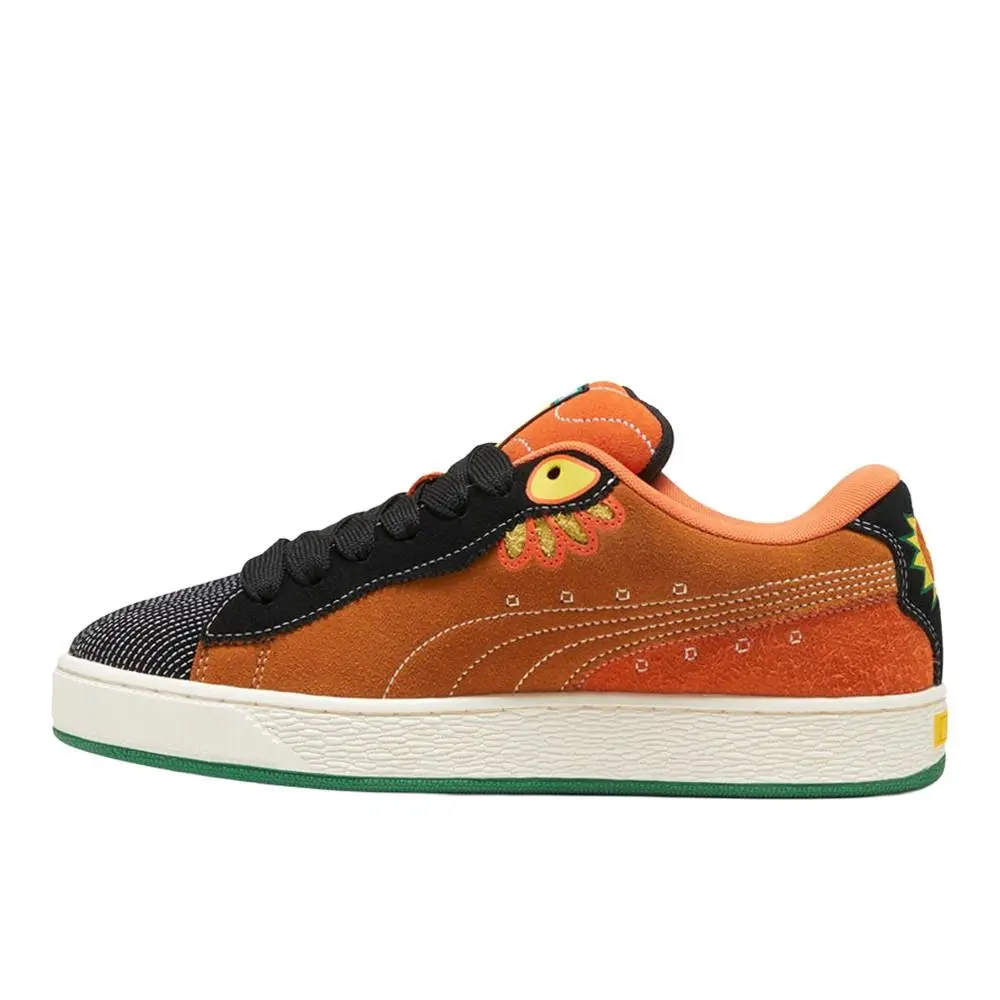 Puma shoes - PUMA Suede Xl Ddlm Lace Up - 39840902 - Orange 7