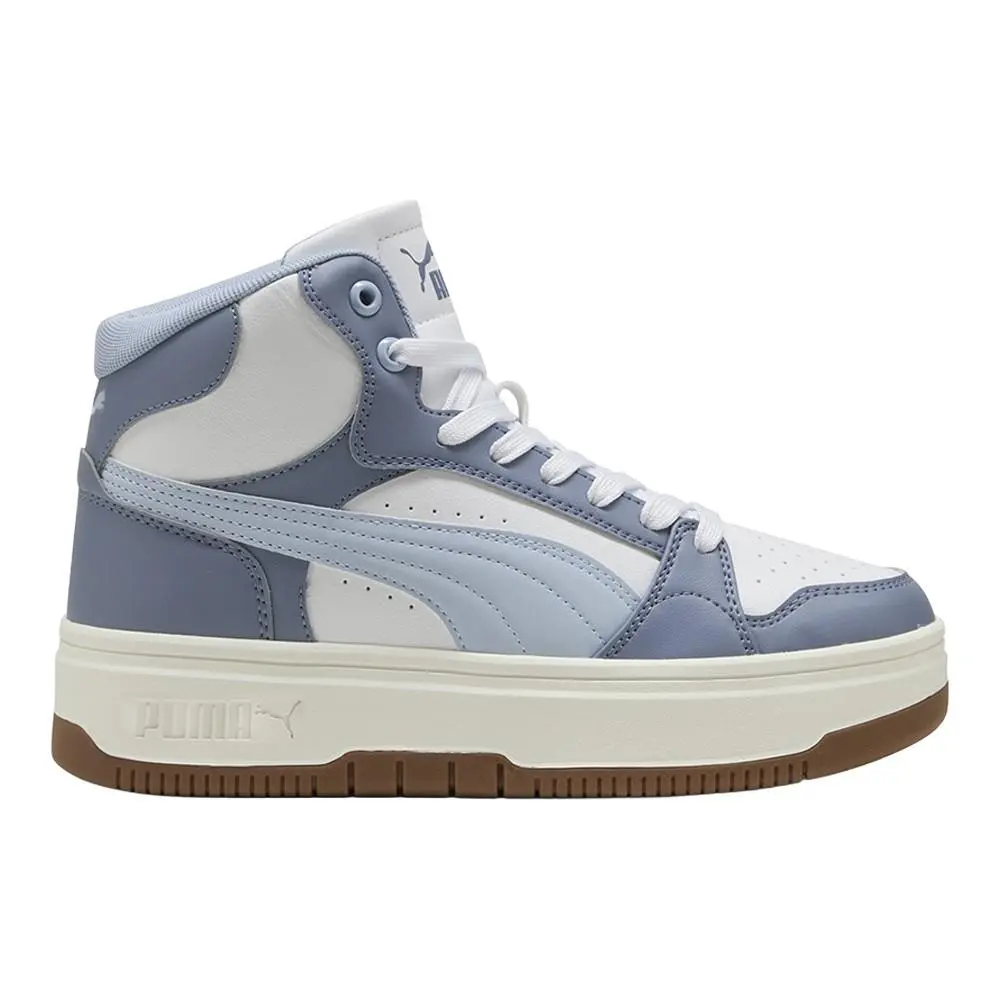 Puma shoes - PUMA Rebound Femme Mid High Top - 40259414 - Blue, White 7