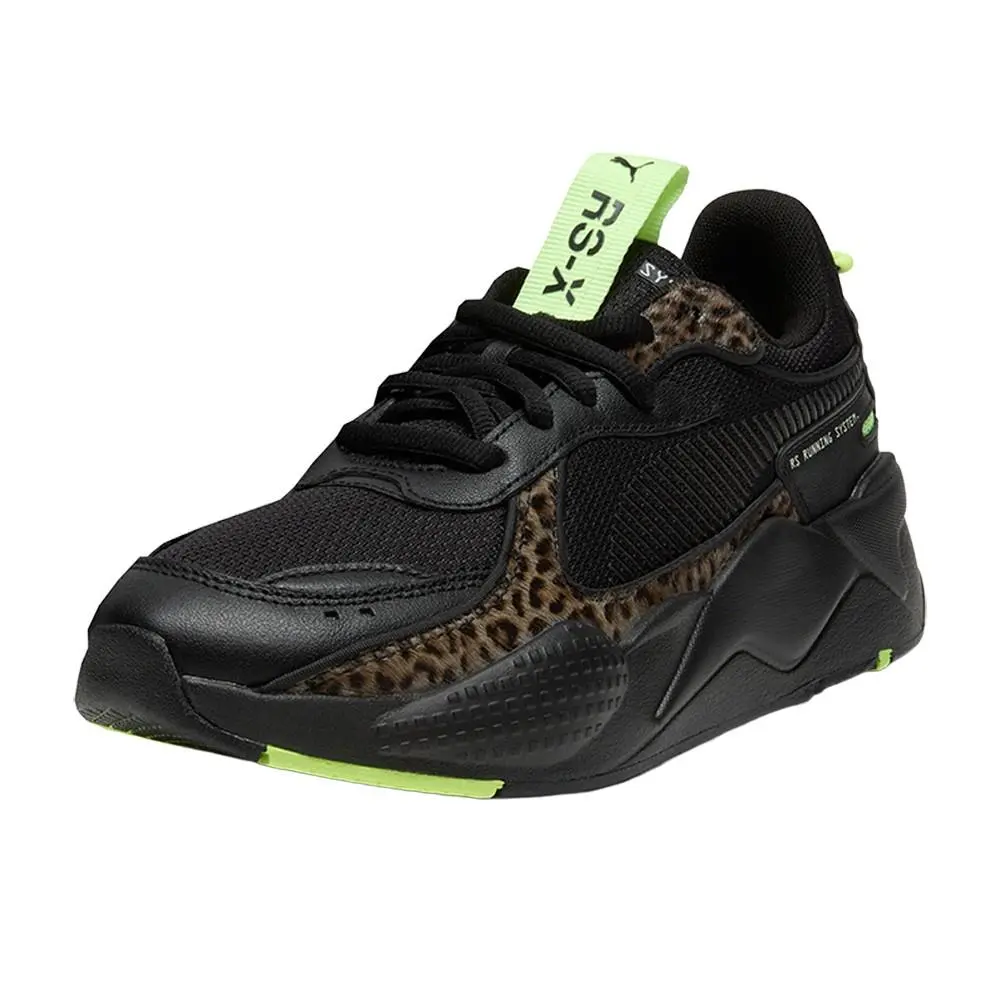 Puma shoes - PUMA RsX Animal Print Lace Up - 40170101 - Black 6